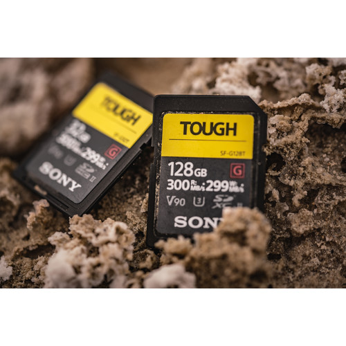 Sony 64GB SF-G Tough Series UHS-II (V90, Read: 300Mt/s, Write: 299Mt/s)