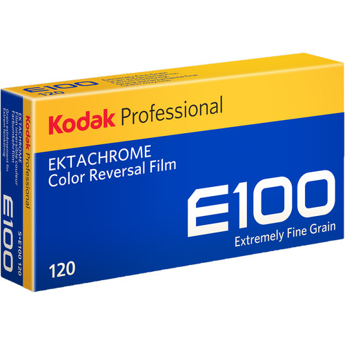 Kodak Ektachrome E100 120 5kpl -diafilmi