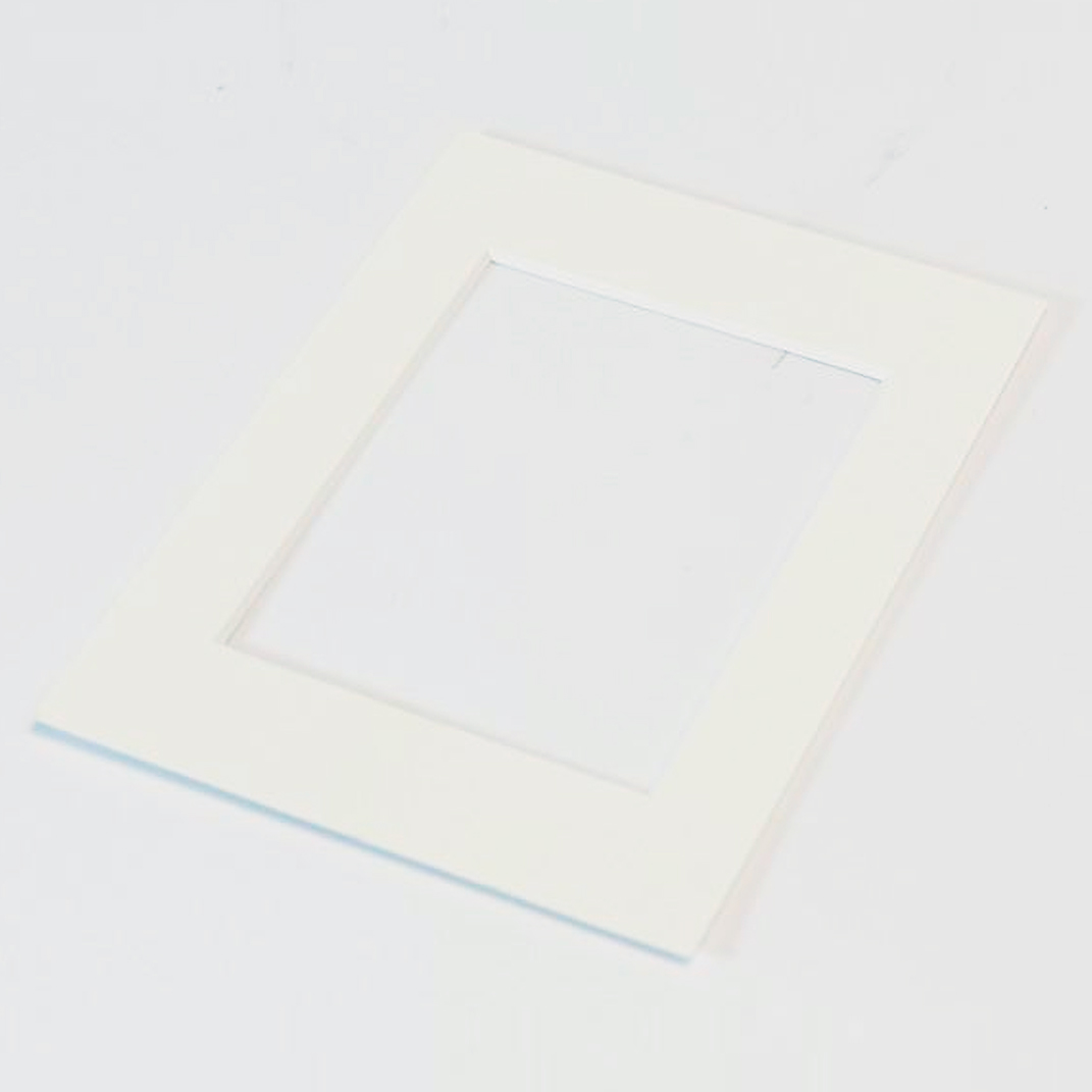 Focus Passepartout 15x20cm suorakaide paspatuuri - Off White