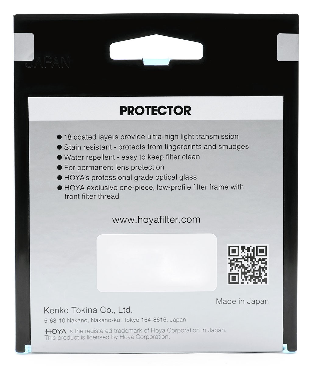 Hoya Fusion One Protector 58mm -suojasuodin