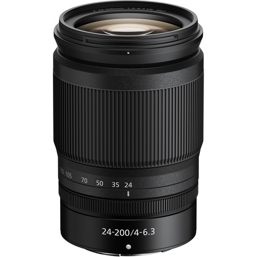 Nikon Nikkor Z 24-200mm f/4-6.3 VR -objektiivi