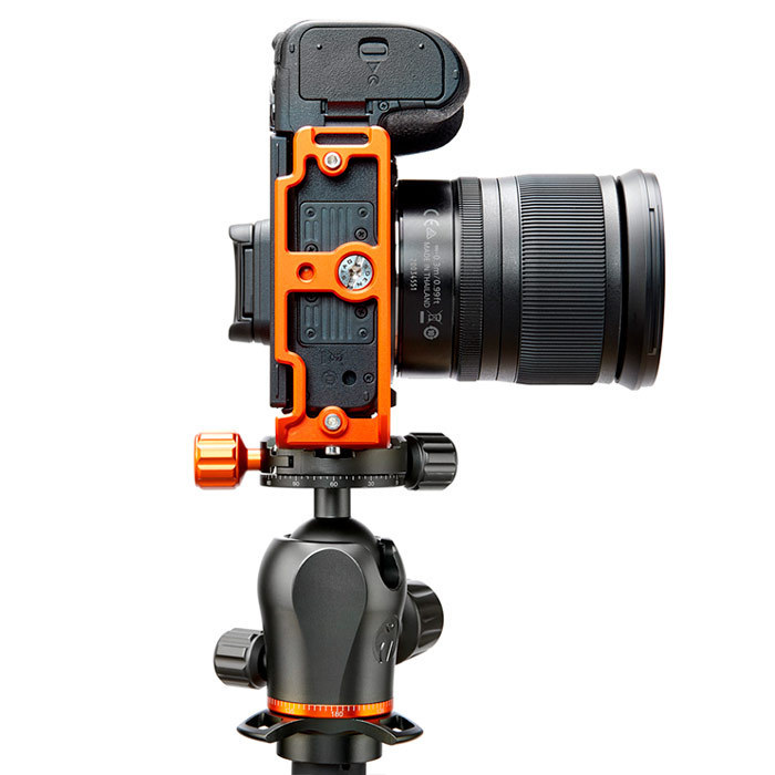 3 Legged Thing ZELDA L-Bracket (Nikon Z6 ja Nikon Z7) - Oranssi
