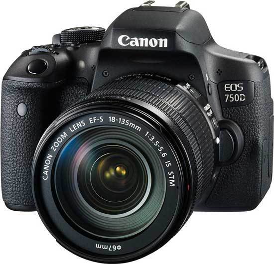 Canon EOS 750D + 18-135mm IS STM Kit