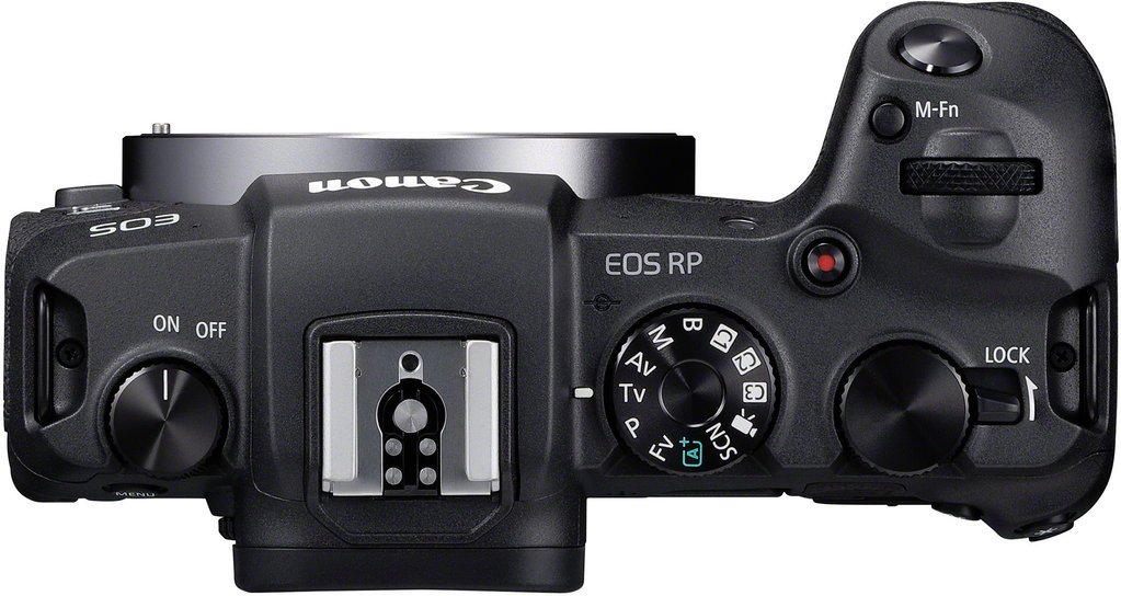 Canon EOS RP -runko + EF-EOS R Adapteri