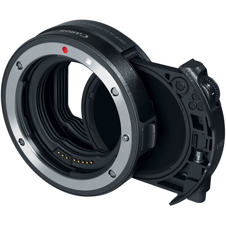 Canon EF - EOS R Drop-in Mount Adapter ND-suotimella