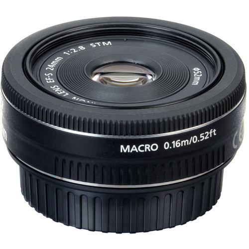 Canon EF-S 24mm f/2.8 STM pannukakku-objektiivi