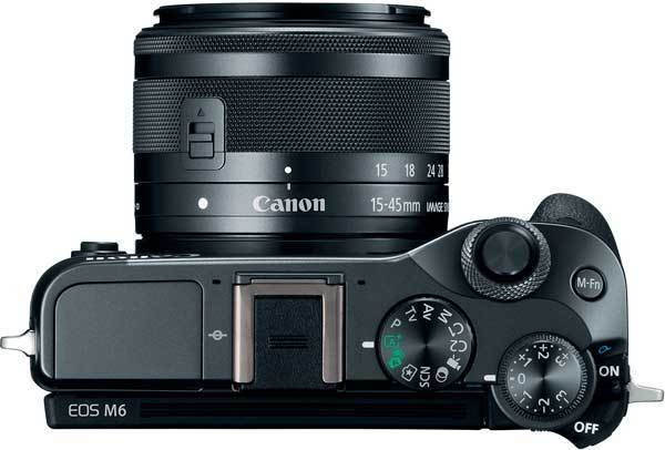 Canon EOS M6 + 18-150mm IS STM Kit - Musta