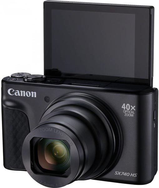 Canon PowerShot SX740 HS - Musta
