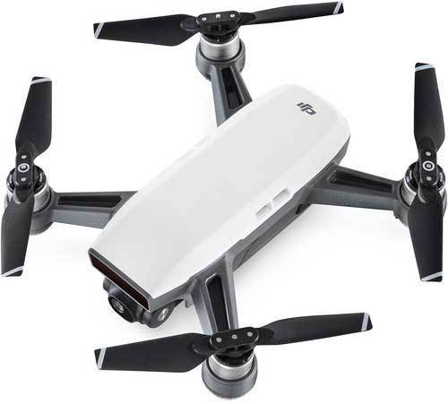 DJI Spark mini drone kamerakopteri - Alpine White