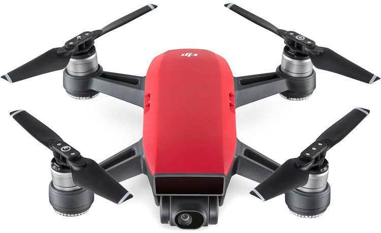 DJI Spark mini drone kamerakopteri - Lava Red