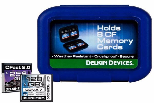 Delkin CF / CFast Weather Resistant Case muistikorttikotelo