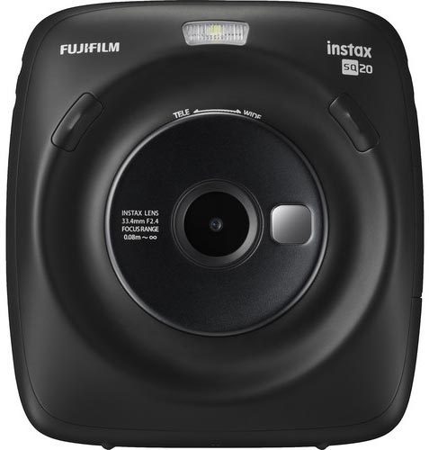 Fujifilm Instax Square SQ20 pikakamera - Musta