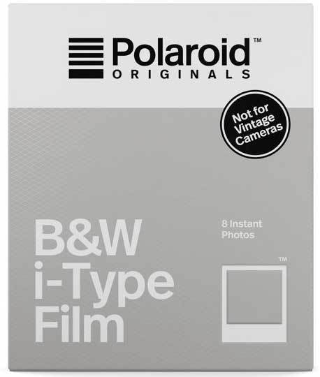Polaroid Originals I-TYPE B&W -mustavalkofilmi