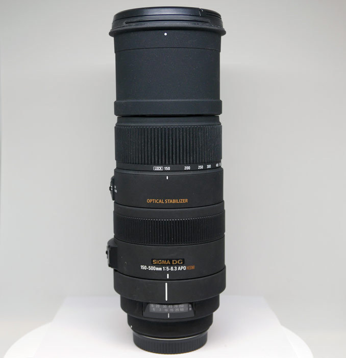 (Myyty) Sigma 150-500mm f/5-6.3 APO DG OS HSM (Canon) (Käytetty)