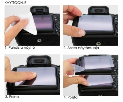 MAS Glass Screen Protector - lasinen näytönsuoja (Panasonic GH5,GH5S, Canon EOS R)