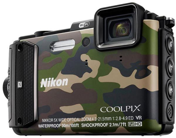 Nikon Coolpix AW130 - Camo