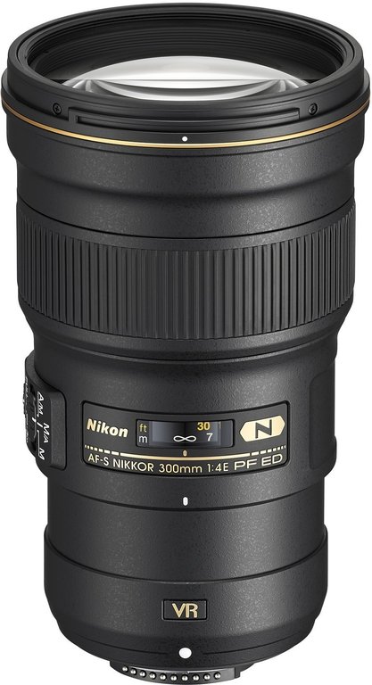Nikon AF-S Nikkor 300mm F4 E PF ED VR -objektiivi