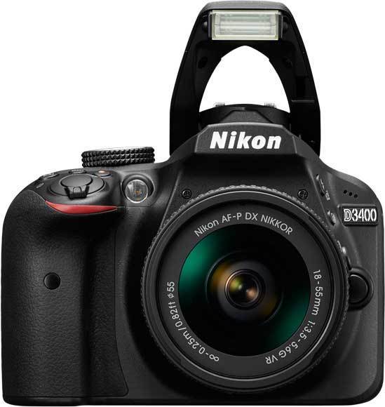 Nikon D3400 + AF-P 18-55mm VR Kit