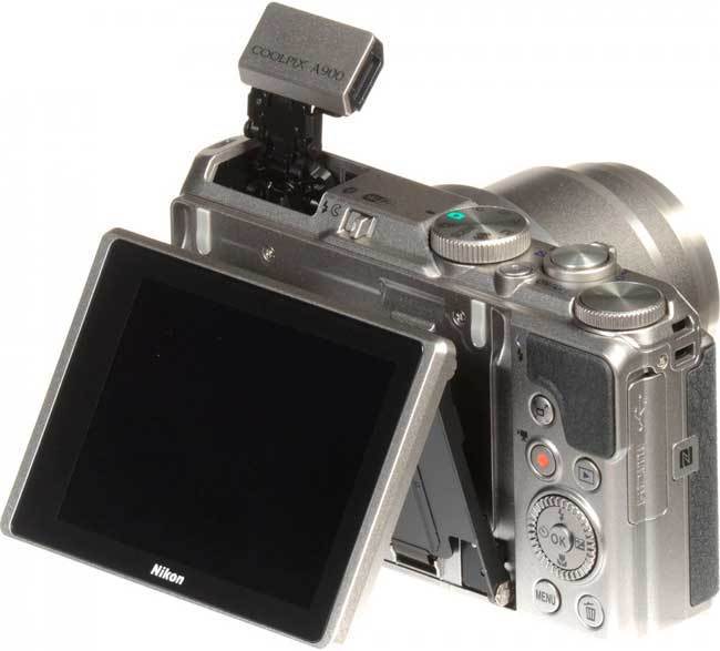 Nikon Coolpix A900 digikamera - Hopea/Musta