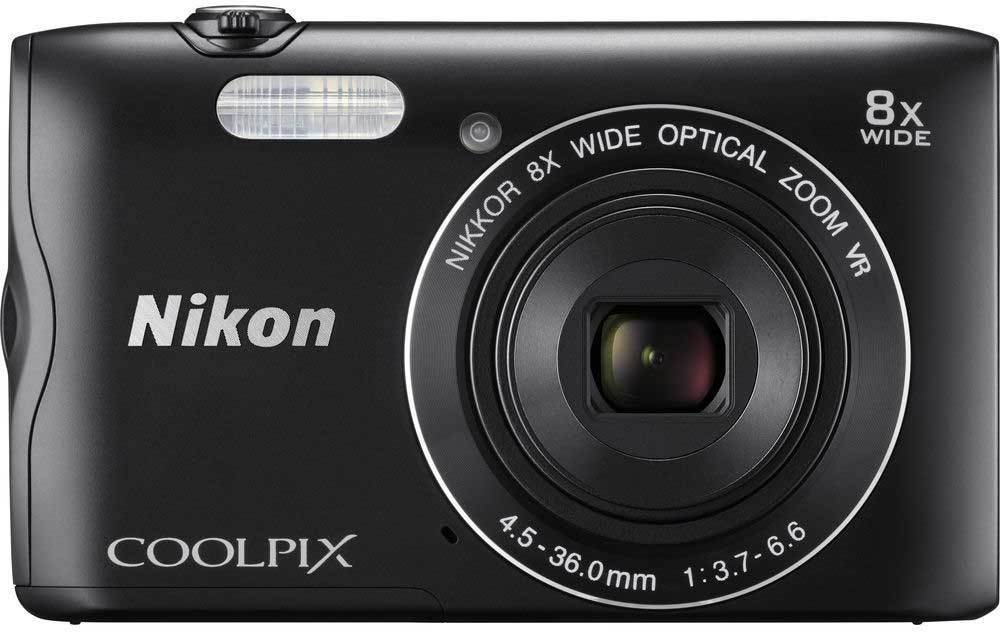 Nikon Coolpix A300 digikamera - Musta