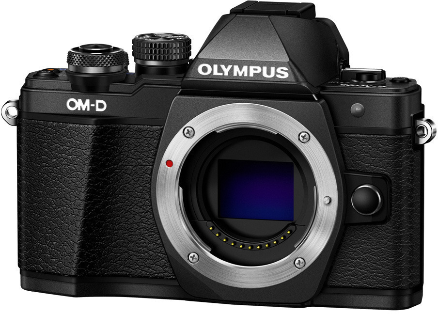 Olympus OM-D E-M10 Mark II runko - Musta