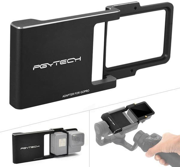 PGYTech GoPro-adapteri käsivakaajalle