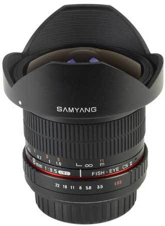 Samyang 8mm f/3.5 UMC CS II (Sony E)