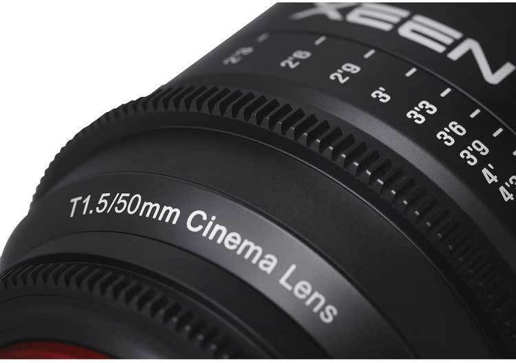 Samyang XEEN 50mm T1.5 Cine - Nikon F