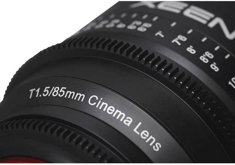Samyang XEEN 85mm T1.5 Cine - Canon EF