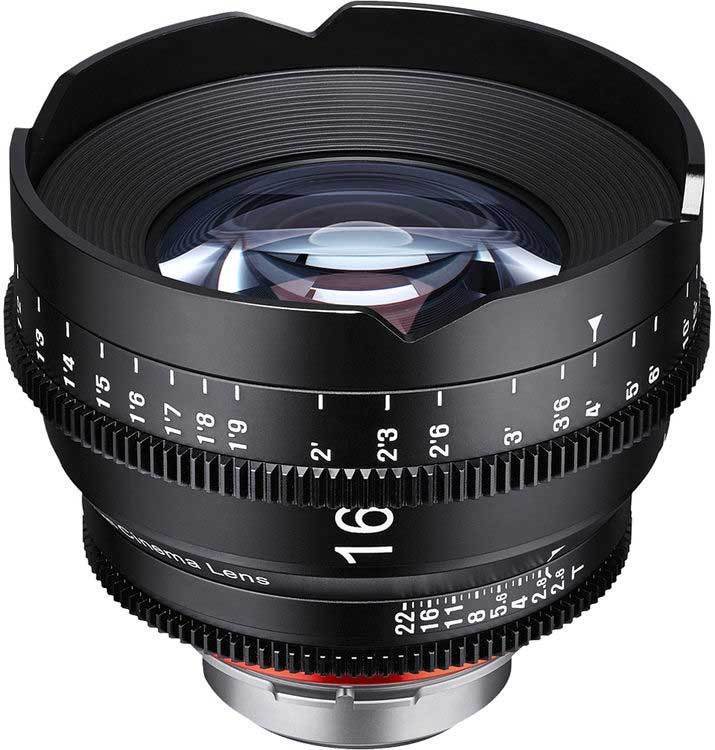 Samyang XEEN 16mm T2.6 Cine - Nikon F