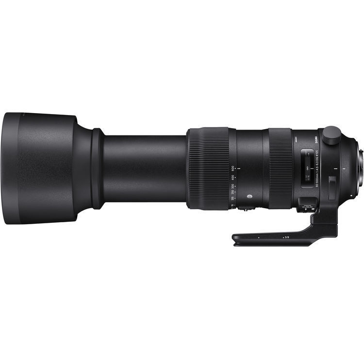 Sigma 60-600mm f/4.5-6.3 DG OS HSM Sports (Canon EF) + 150e vaihtohyvitys