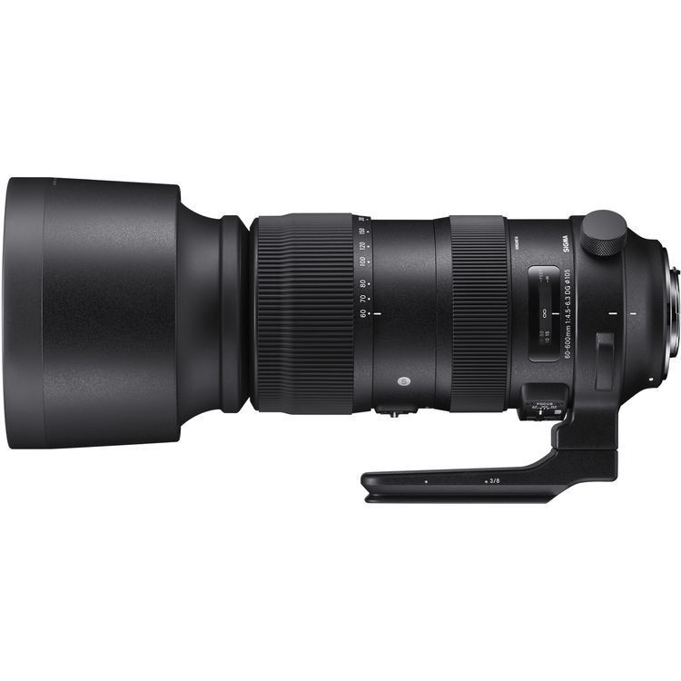 Sigma 60-600mm f/4.5-6.3 DG OS HSM Sports (Nikon) + 150e vaihtohyvitys