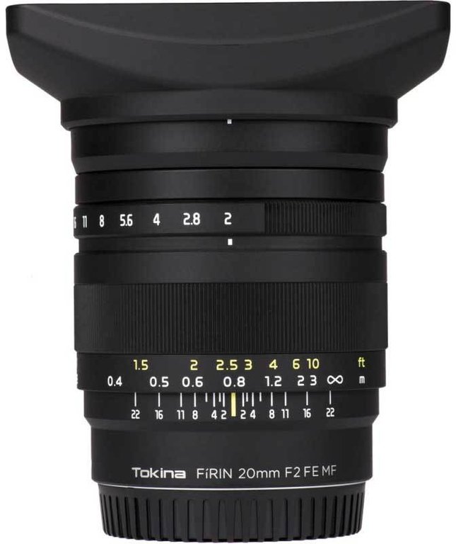 Tokina FíRIN 20mm f/2 FE MF (Sony E)