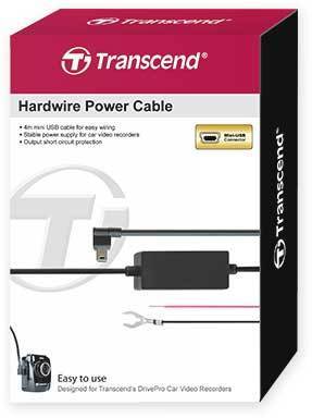 Transcend Hardwire Power Cable - Jatkuvan virran kaapeli