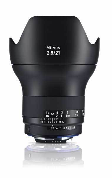 Zeiss Milvus 21mm f/2.8 ZE (Canon EF)