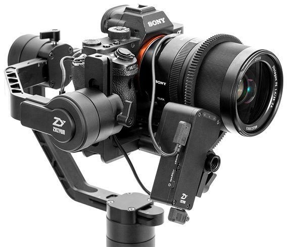 Zhiyun Servo Follow Focus moottori Canon, Nikon, Sony, Panasonic kameroille (Crane-2)