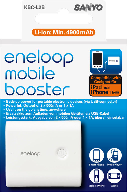 Sanyo Eneloop Mobile Booster KBC-L2B *