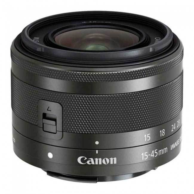 Canon EF-M 15-45mm f/3.5-6.3 IS STM - Musta
