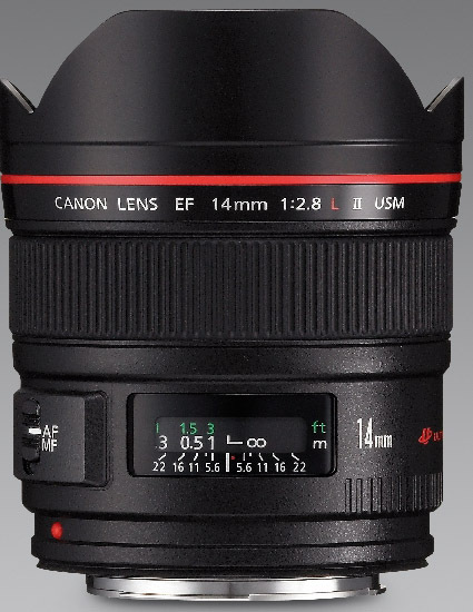 Canon EF 14mm f/2.8 L II USM