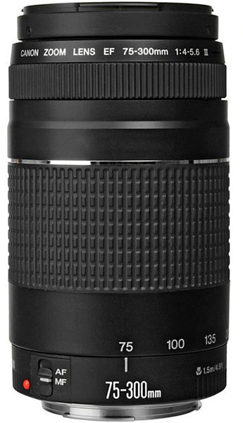 Canon EF 75-300mm f/4-5.6 III -objektiivi
