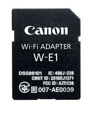 Canon W-E1 WI-FI -adapteri (7D Mark II / 5Ds / 5Ds R)