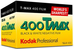 Kodak 400 Tmax -Mustavalko filmi, 36 kuvaa *