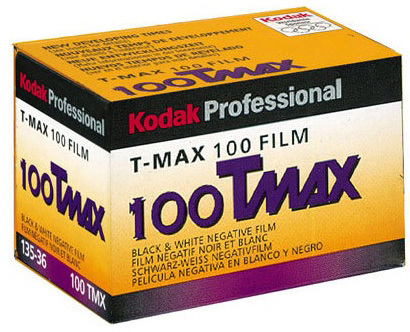 Kodak 100 Tmax -Mustavalko filmi, 36 kuvaa *