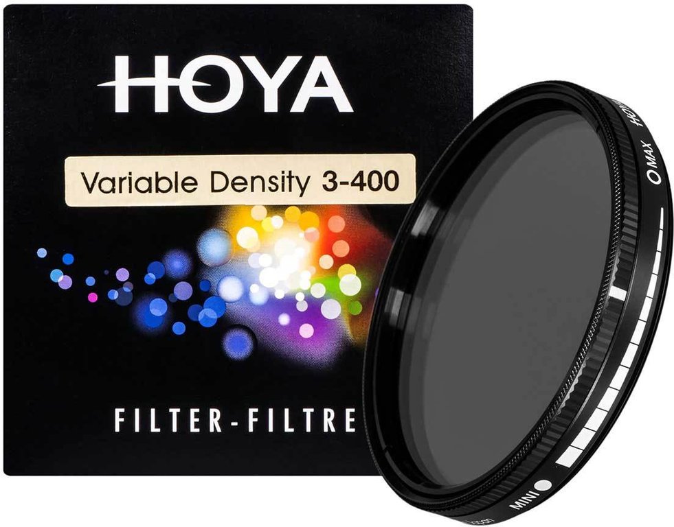 Hoya Variable Density ND3-400 säädettävä harmaasuodin - 55mm