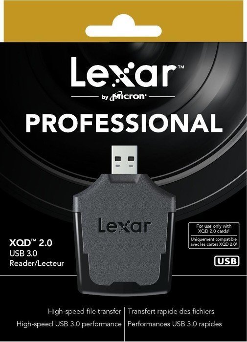 Lexar Professional XQD 2.0 (USB 3.0) -kortinlukija