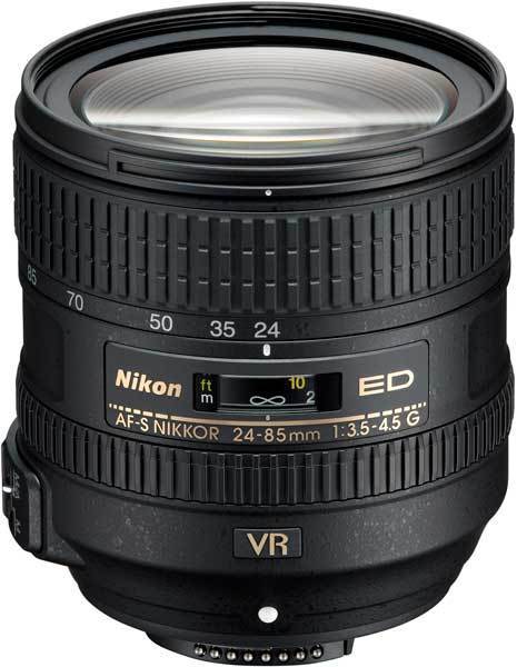 Nikon Nikkor AF-S 24-85mm f/3.5-4.5G ED VR