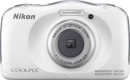 Nikon Coolpix W100 Veden ja iskun kestävä - Valkoinen