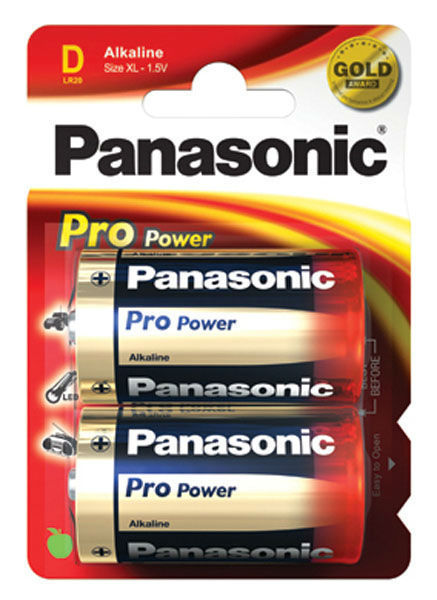 Panasonic Xtreme Power D (LR20) -paristo 2 kpl