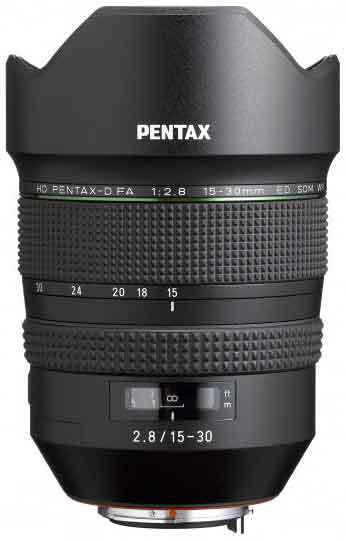 Pentax HD Pentax-D FA 15-30mm f/2.8 ED SDM WR -objektiivi