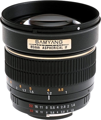 Samyang 85mm f/1.4 IF MC Aspherical (Nikon AE)